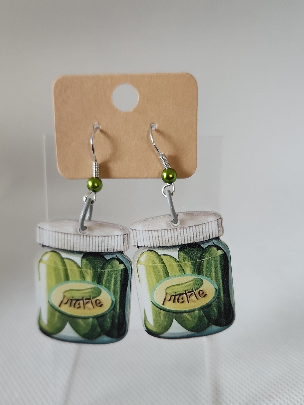Pickle Jar Earrings
